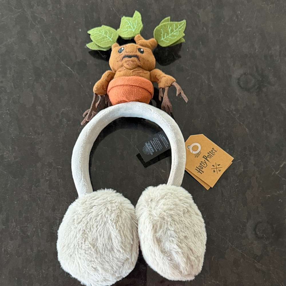 Harry Potter Tokyo earmuffs headband mandrake